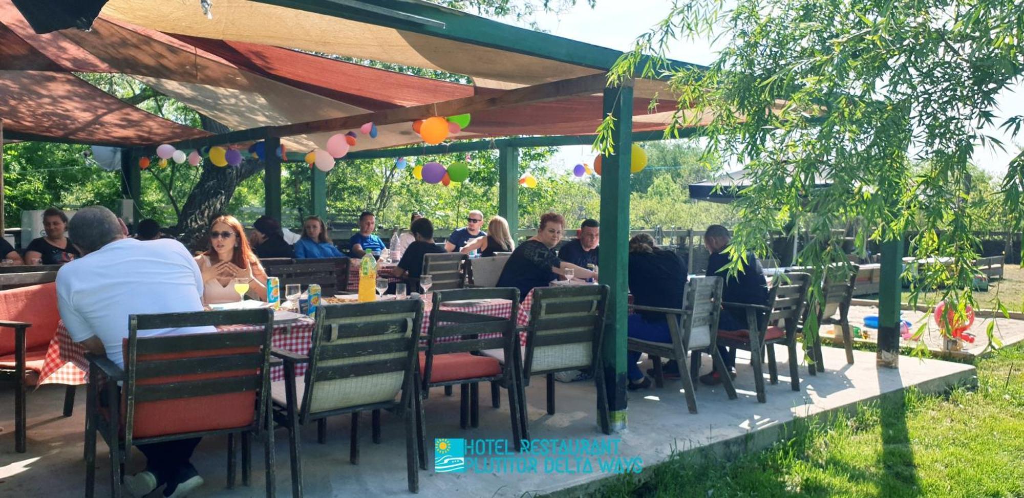Hotel Restaurant Plutitor Delta Ways Nufaru Exterior foto